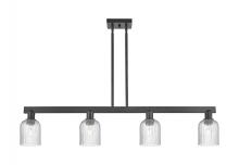 Innovations Lighting 716-4I-BK-G559-5CL - Bridal Veil - 4 Light - 48 inch - Matte Black - Cord hung - Island Light