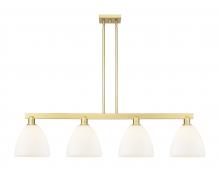 Innovations Lighting 716-4I-SG-GBD-91 - Bristol - 4 Light - 52 inch - Satin Gold - Stem hung - Island Light