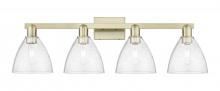 Innovations Lighting 716-4W-AB-GBD-754 - Bristol - 4 Light - 35 inch - Antique Brass - Bath Vanity Light