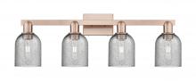 Innovations Lighting 716-4W-AC-G257 - Caledonia - 4 Light - 32 inch - Antique Copper - Bath Vanity Light