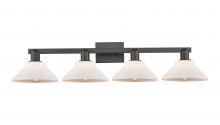 Innovations Lighting 716-4W-BK-G131 - Orwell - 4 Light - 35 inch - Matte Black - Bath Vanity Light