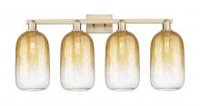 Innovations Lighting 716-4W-CB-G482-7AM - Brookhaven Cloche - 4 Light - 36 inch - Champagne Bronze - Bath Vanity Light