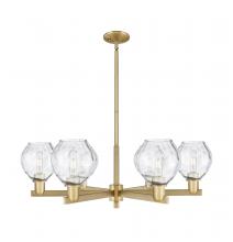 Innovations Lighting 716-6CR-BB-G362 - Waverly - 6 Light - 36 inch - Brushed Brass - Stem hung - Chandelier