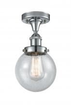 Innovations Lighting 916-1C-PC-G204-6 - Beacon - 1 Light - 6 inch - Polished Chrome - Semi-Flush Mount