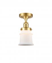Innovations Lighting 916-1C-SG-G181S - Canton - 1 Light - 6 inch - Satin Gold - Flush Mount