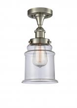 Innovations Lighting 916-1C-SN-G182 - Canton - 1 Light - 6 inch - Brushed Satin Nickel - Flush Mount