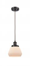 Innovations Lighting 916-1P-OB-G171 - Fulton - 1 Light - 6 inch - Oil Rubbed Bronze - Cord hung - Mini Pendant