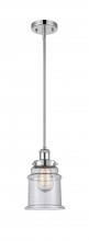 Innovations Lighting 916-1S-PC-G184 - Canton - 1 Light - 6 inch - Polished Chrome - Mini Pendant