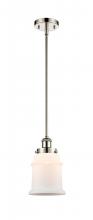 Innovations Lighting 916-1S-PN-G181 - Canton - 1 Light - 6 inch - Polished Nickel - Mini Pendant