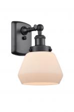 Innovations Lighting 916-1W-BK-G171 - Fulton - 1 Light - 6 inch - Matte Black - Sconce