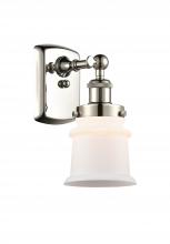 Innovations Lighting 916-1W-PN-G181S - Canton - 1 Light - 6 inch - Polished Nickel - Sconce