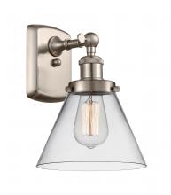 Innovations Lighting 916-1W-SN-G42 - Cone - 1 Light - 8 inch - Brushed Satin Nickel - Sconce