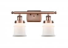 Innovations Lighting 916-2W-AC-G181S - Canton - 2 Light - 16 inch - Antique Copper - Bath Vanity Light