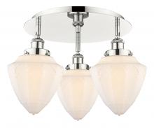 Innovations Lighting 916-3C-PN-G661-7 - Bullet - 3 Light - 18 inch - Polished Nickel - Flush Mount