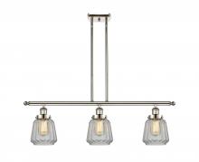 Innovations Lighting 916-3I-PN-G142 - Chatham - 3 Light - 36 inch - Polished Nickel - Stem Hung - Island Light