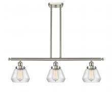 Innovations Lighting 916-3I-SN-G172 - Fulton - 3 Light - 36 inch - Brushed Satin Nickel - Stem Hung - Island Light