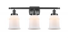 Innovations Lighting 916-3W-BK-G181 - Canton - 3 Light - 26 inch - Matte Black - Bath Vanity Light