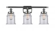 Innovations Lighting 916-3W-PC-G184 - Canton - 3 Light - 26 inch - Polished Chrome - Bath Vanity Light