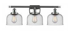 Innovations Lighting 916-3W-PC-G74 - Bell - 3 Light - 28 inch - Polished Chrome - Bath Vanity Light