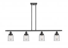 Innovations Lighting 916-4I-BK-G52 - Bell - 4 Light - 48 inch - Matte Black - Stem Hung - Island Light