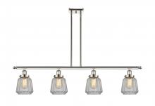 Innovations Lighting 916-4I-PN-G142 - Chatham - 4 Light - 48 inch - Polished Nickel - Stem Hung - Island Light