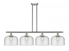 Innovations Lighting 916-4I-SN-G74-L - Bell - 4 Light - 48 inch - Brushed Satin Nickel - Stem Hung - Island Light