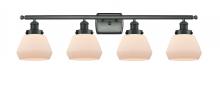 Innovations Lighting 916-4W-BK-G171 - Fulton - 4 Light - 36 inch - Matte Black - Bath Vanity Light