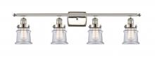 Innovations Lighting 916-4W-PN-G182S - Canton - 4 Light - 36 inch - Polished Nickel - Bath Vanity Light