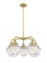 Innovations Lighting 916-5CR-BB-G664-7 - Bullet - 5 Light - 24 inch - Brushed Brass - Chandelier