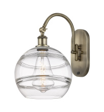 Innovations Lighting 918-1W-AB-G556-10CL - Rochester - 1 Light - 10 inch - Antique Brass - Adjustable - Sconce