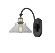 Innovations Lighting 918-1W-BAB-G132 - Orwell - 1 Light - 8 inch - Black Antique Brass - Adjustable - Sconce