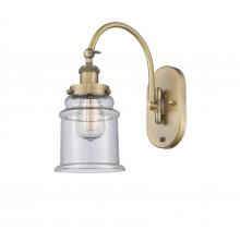 Innovations Lighting 918-1W-BB-G184 - Canton - 1 Light - 7 inch - Brushed Brass - Sconce