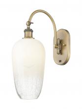 Innovations Lighting 918-1W-BB-G484-7OP - Brookhaven Flute - 1 Light - 7 inch - Brushed Brass - Sconce