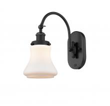 Innovations Lighting 918-1W-BK-G191 - Bellmont - 1 Light - 7 inch - Matte Black - Sconce