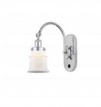 Innovations Lighting 918-1W-PC-G181S - Canton - 1 Light - 7 inch - Polished Chrome - Sconce