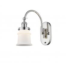 Innovations Lighting 918-1W-PN-G181S - Canton - 1 Light - 7 inch - Polished Nickel - Sconce