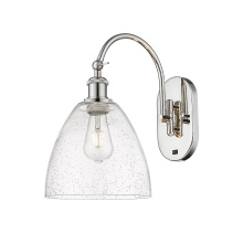 Innovations Lighting 918-1W-PN-GBD-94 - Bristol - 1 Light - 9 inch - Polished Nickel - Sconce