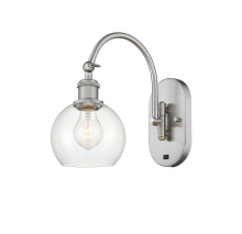 Innovations Lighting 918-1W-SN-G122-6 - Athens - 1 Light - 6 inch - Brushed Satin Nickel - Sconce