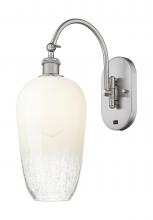 Innovations Lighting 918-1W-SN-G484-7OP - Brookhaven Flute - 1 Light - 7 inch - Brushed Satin Nickel - Sconce