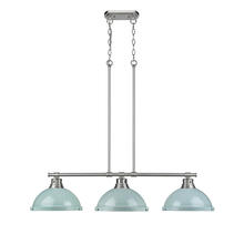 Golden 3602-3LP PW-SF - 3 Light Linear Pendant