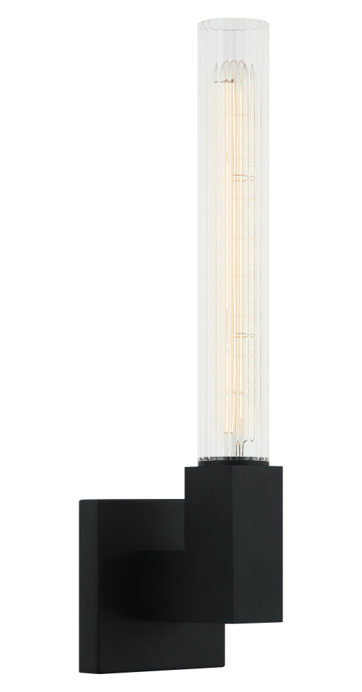 Odelle Matte Black Wall Sconce