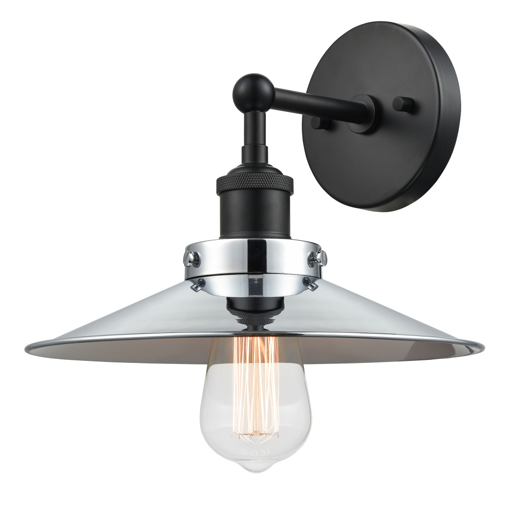 Bulstrode's Workshop Black Wall Sconce