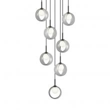 Matteo Lighting C60607BKSM - DELCIA Pendants