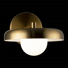 Matteo Lighting W34401AGOP - CRESTON Wall Sconce