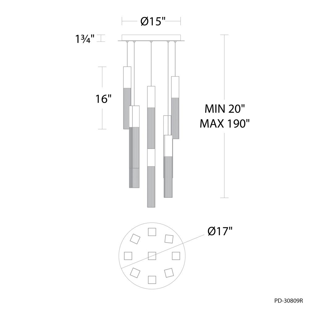 Cinema Multilight Pendant Light