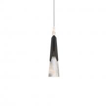 Modern Forms US Online PD-44416-27-BK - Kilt Mini Pendant Light