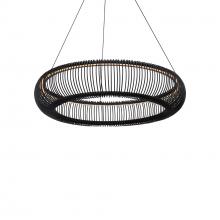 Modern Forms US Online PD-80528-27-BK - Lute Chandelier Light