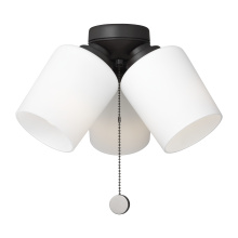 Generation Lighting MC268BZ - Windom Light Kit in Bronze with Etched White Glass