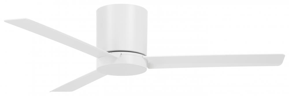 52" HUGGER CEILING FAN W/LED LIGHT