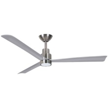 Minka-Aire F787L-BNW - Simple 52" LED Indoor/Outdoor Ceiling Fan